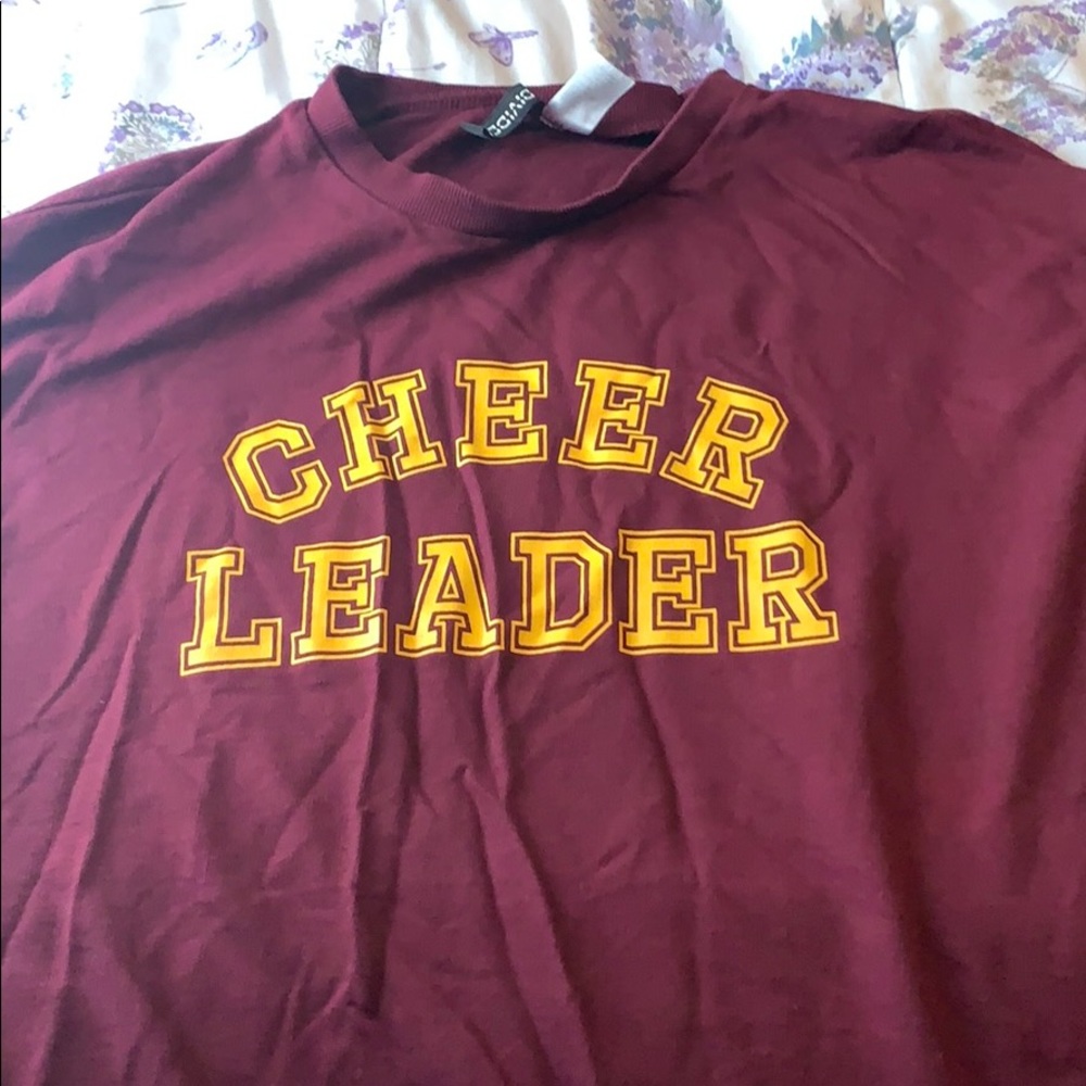 “CHEERLEADER” sweatshirt